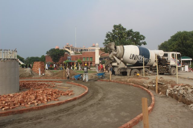 Podium and Landscaping